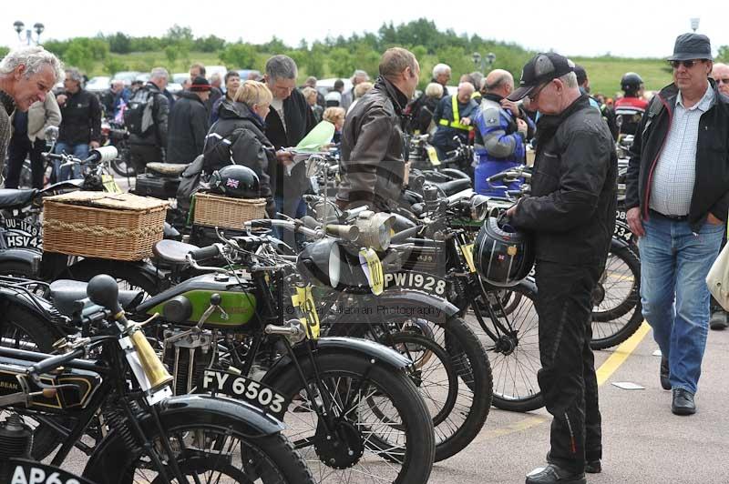 17th june 2012;event digital images;gaydon;heritage museum;peter wileman photography;vintage motorcycle club;vintage motorcycle run;vmcc banbury run