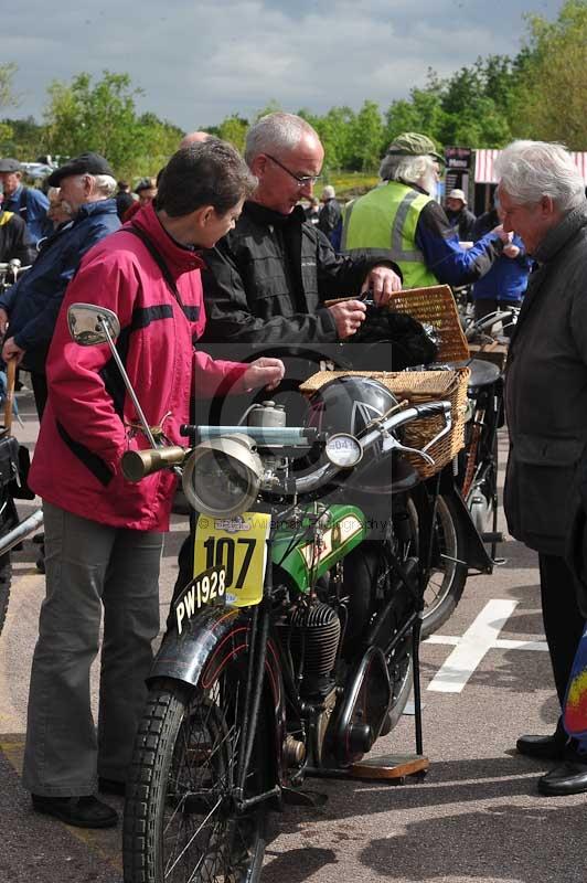 17th june 2012;event digital images;gaydon;heritage museum;peter wileman photography;vintage motorcycle club;vintage motorcycle run;vmcc banbury run