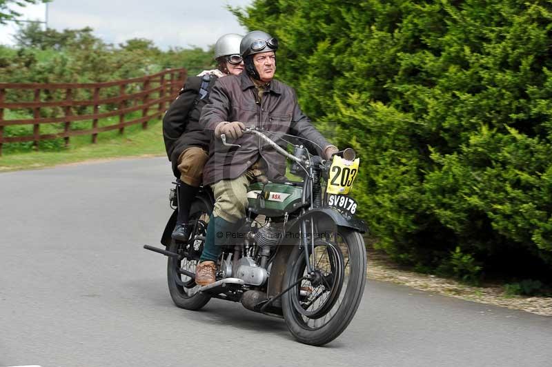 17th june 2012;event digital images;gaydon;heritage museum;peter wileman photography;vintage motorcycle club;vintage motorcycle run;vmcc banbury run