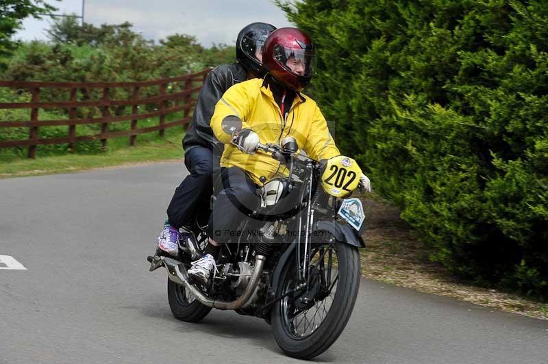 17th june 2012;event digital images;gaydon;heritage museum;peter wileman photography;vintage motorcycle club;vintage motorcycle run;vmcc banbury run