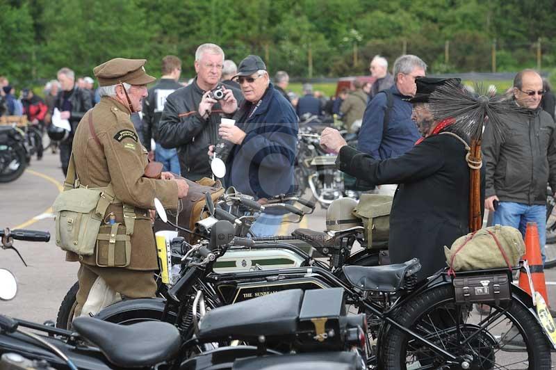 17th june 2012;event digital images;gaydon;heritage museum;peter wileman photography;vintage motorcycle club;vintage motorcycle run;vmcc banbury run