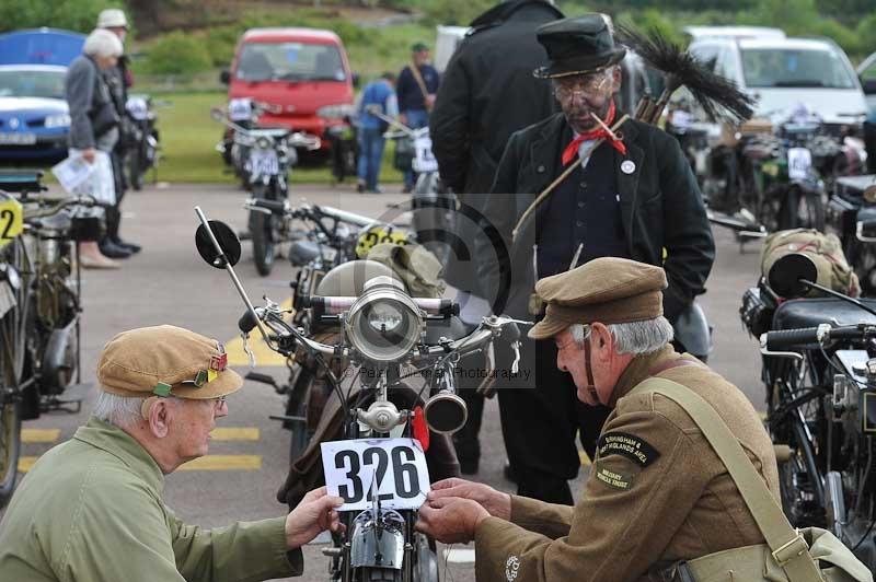 17th june 2012;event digital images;gaydon;heritage museum;peter wileman photography;vintage motorcycle club;vintage motorcycle run;vmcc banbury run