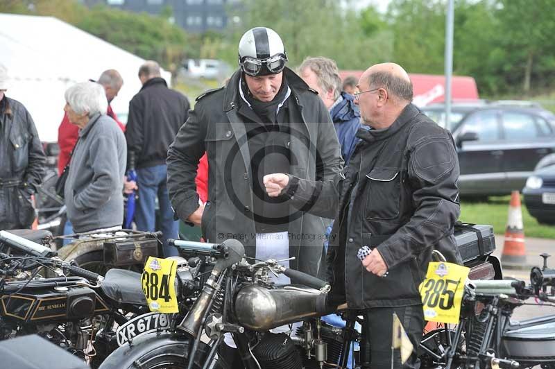 17th june 2012;event digital images;gaydon;heritage museum;peter wileman photography;vintage motorcycle club;vintage motorcycle run;vmcc banbury run