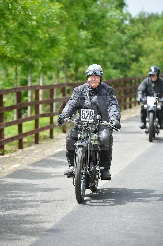 17th june 2012;event digital images;gaydon;heritage museum;peter wileman photography;vintage motorcycle club;vintage motorcycle run;vmcc banbury run