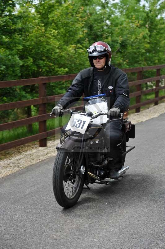 17th june 2012;event digital images;gaydon;heritage museum;peter wileman photography;vintage motorcycle club;vintage motorcycle run;vmcc banbury run