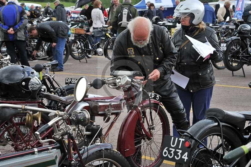 17th june 2012;event digital images;gaydon;heritage museum;peter wileman photography;vintage motorcycle club;vintage motorcycle run;vmcc banbury run