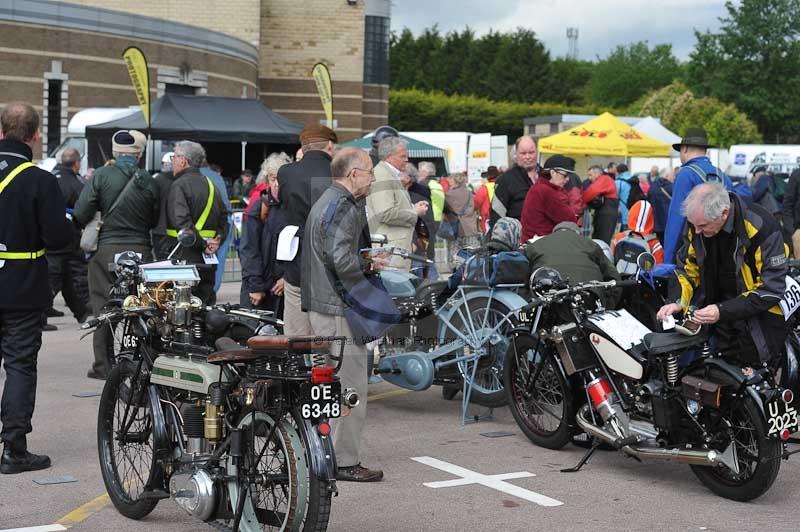 17th june 2012;event digital images;gaydon;heritage museum;peter wileman photography;vintage motorcycle club;vintage motorcycle run;vmcc banbury run