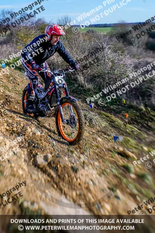 03-02-2019 Grantham Pegasus Trial Stainby;enduro digital images;eventdigitalimages;no limits trackdays;peter wileman photography;trackday digital images