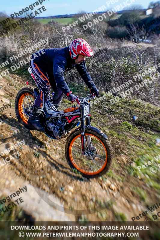 03-02-2019 Grantham Pegasus Trial Stainby;enduro digital images;eventdigitalimages;no limits trackdays;peter wileman photography;trackday digital images