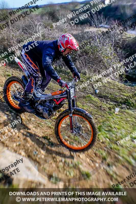 03-02-2019 Grantham Pegasus Trial Stainby;enduro digital images;eventdigitalimages;no limits trackdays;peter wileman photography;trackday digital images