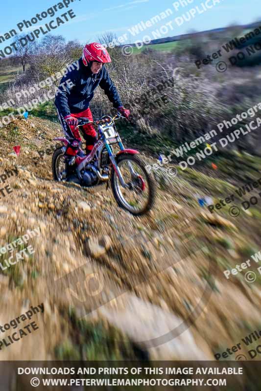 03-02-2019 Grantham Pegasus Trial Stainby;enduro digital images;eventdigitalimages;no limits trackdays;peter wileman photography;trackday digital images