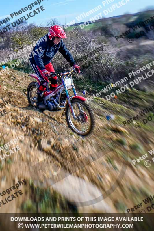 03-02-2019 Grantham Pegasus Trial Stainby;enduro digital images;eventdigitalimages;no limits trackdays;peter wileman photography;trackday digital images