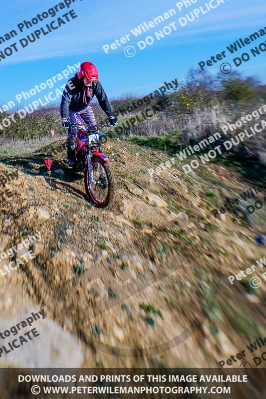 03-02-2019 Grantham Pegasus Trial Stainby;enduro digital images;eventdigitalimages;no limits trackdays;peter wileman photography;trackday digital images