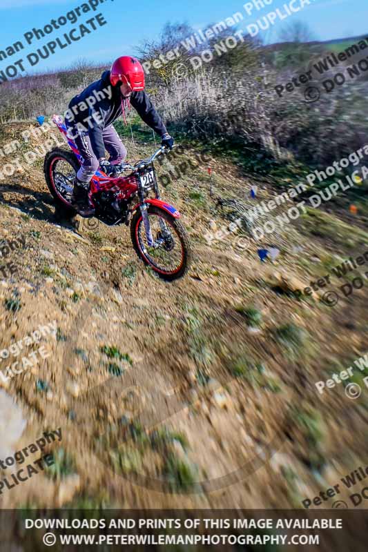 03-02-2019 Grantham Pegasus Trial Stainby;enduro digital images;eventdigitalimages;no limits trackdays;peter wileman photography;trackday digital images