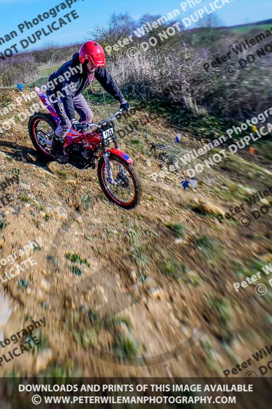 03-02-2019 Grantham Pegasus Trial Stainby;enduro digital images;eventdigitalimages;no limits trackdays;peter wileman photography;trackday digital images