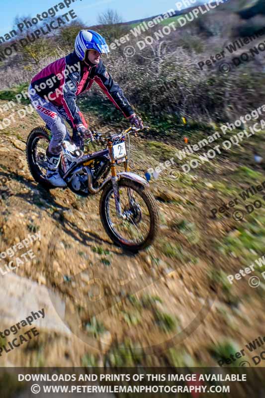 03-02-2019 Grantham Pegasus Trial Stainby;enduro digital images;eventdigitalimages;no limits trackdays;peter wileman photography;trackday digital images