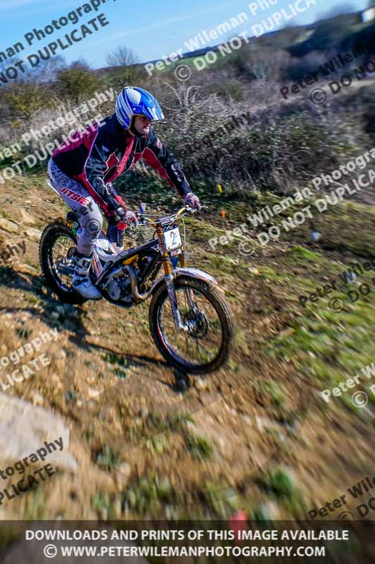 03-02-2019 Grantham Pegasus Trial Stainby;enduro digital images;eventdigitalimages;no limits trackdays;peter wileman photography;trackday digital images
