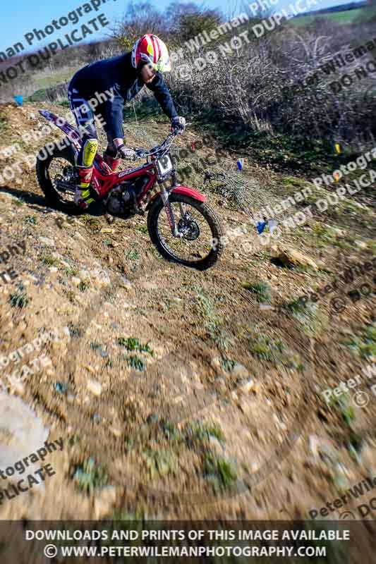 03-02-2019 Grantham Pegasus Trial Stainby;enduro digital images;eventdigitalimages;no limits trackdays;peter wileman photography;trackday digital images