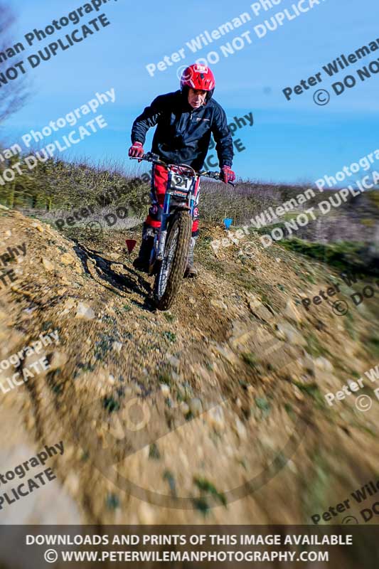 03-02-2019 Grantham Pegasus Trial Stainby;enduro digital images;eventdigitalimages;no limits trackdays;peter wileman photography;trackday digital images