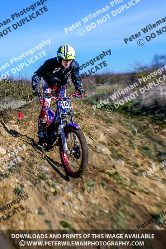 03-02-2019 Grantham Pegasus Trial Stainby;enduro digital images;eventdigitalimages;no limits trackdays;peter wileman photography;trackday digital images