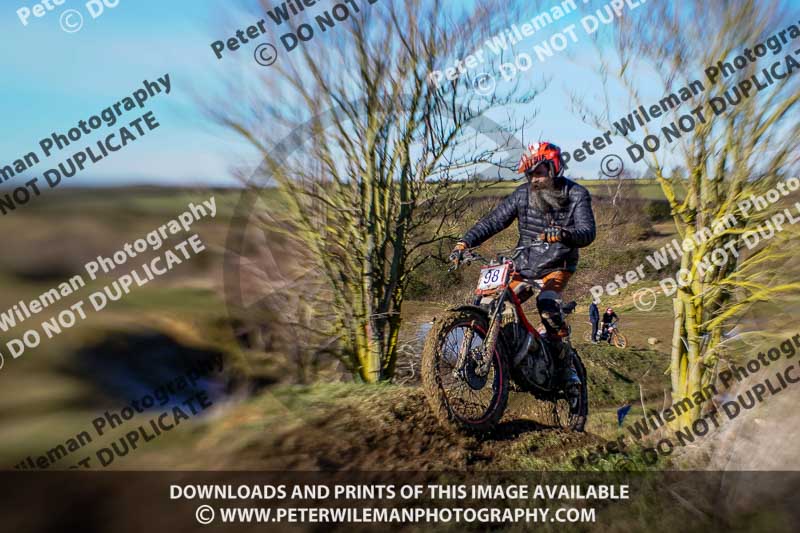 03-02-2019 Grantham Pegasus Trial Stainby;enduro digital images;eventdigitalimages;no limits trackdays;peter wileman photography;trackday digital images