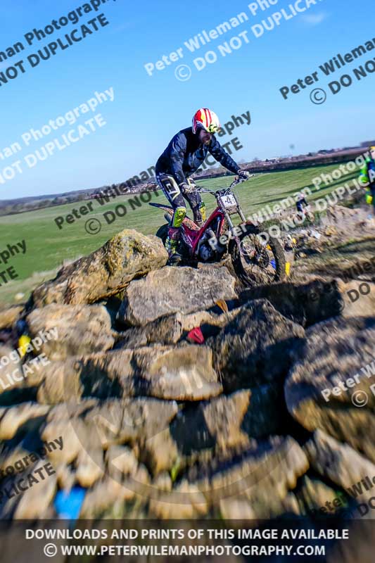 03-02-2019 Grantham Pegasus Trial Stainby;enduro digital images;eventdigitalimages;no limits trackdays;peter wileman photography;trackday digital images