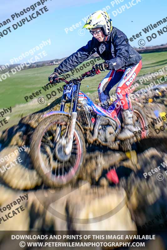 03-02-2019 Grantham Pegasus Trial Stainby;enduro digital images;eventdigitalimages;no limits trackdays;peter wileman photography;trackday digital images