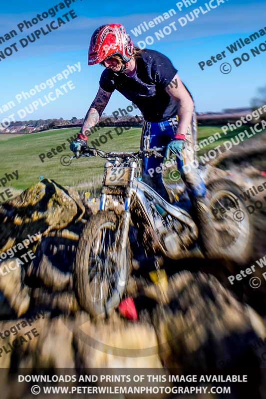 03-02-2019 Grantham Pegasus Trial Stainby;enduro digital images;eventdigitalimages;no limits trackdays;peter wileman photography;trackday digital images