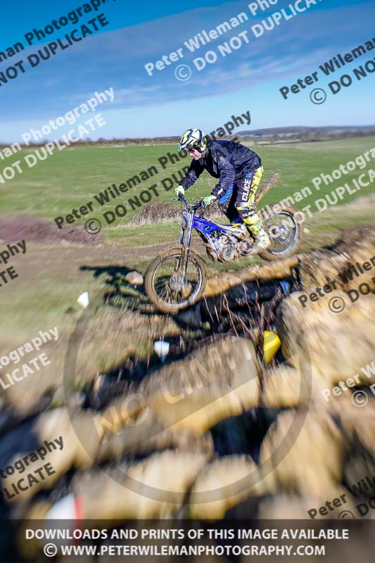 03-02-2019 Grantham Pegasus Trial Stainby;enduro digital images;eventdigitalimages;no limits trackdays;peter wileman photography;trackday digital images