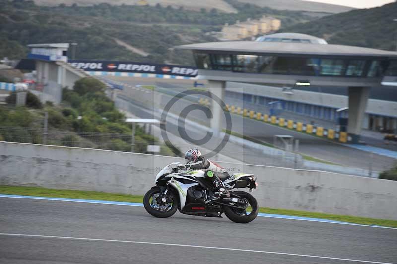 jerez;motorbikes;nov 2012;peter wileman photography;spain;trackday;trackday digital images;tracksense