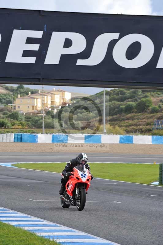 jerez;motorbikes;nov 2012;peter wileman photography;spain;trackday;trackday digital images;tracksense