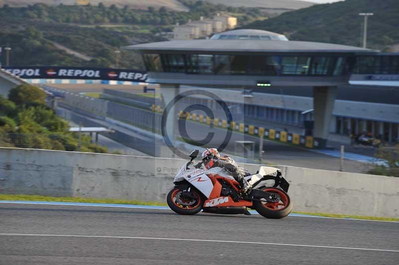 jerez;motorbikes;nov 2012;peter wileman photography;spain;trackday;trackday digital images;tracksense