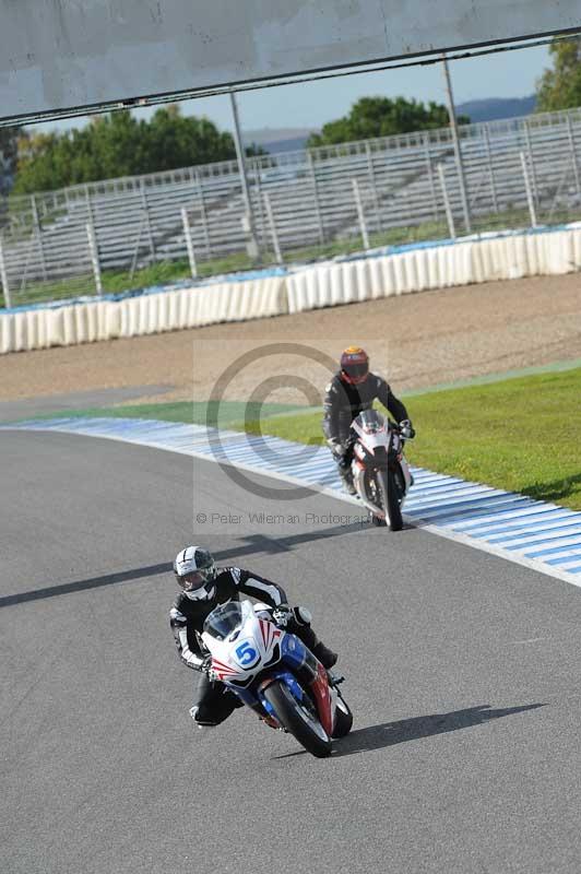 jerez;motorbikes;no limits;nov 2012;peter wileman photography;spain;trackday;trackday digital images