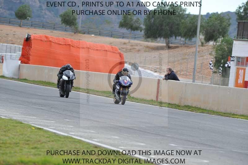 cartagena;jan 2013;motorbikes;no limits;peter wileman photography;spain;trackday;trackday digital images