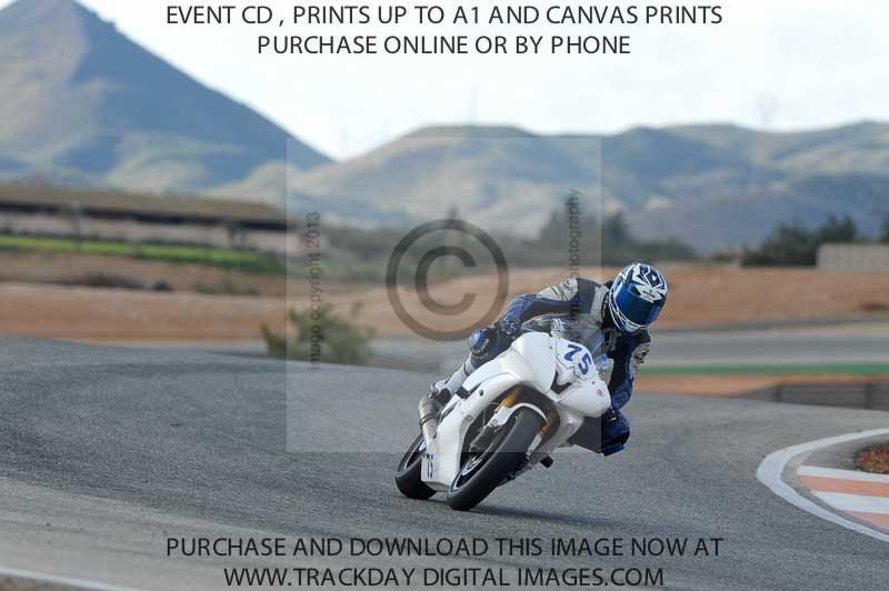 cartagena;jan 2013;motorbikes;no limits;peter wileman photography;spain;trackday;trackday digital images