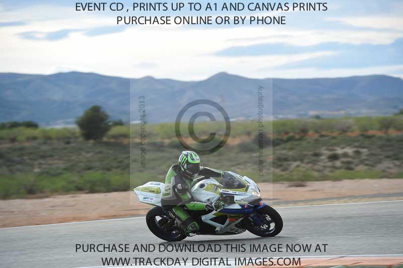 cartagena;jan 2013;motorbikes;no limits;peter wileman photography;spain;trackday;trackday digital images