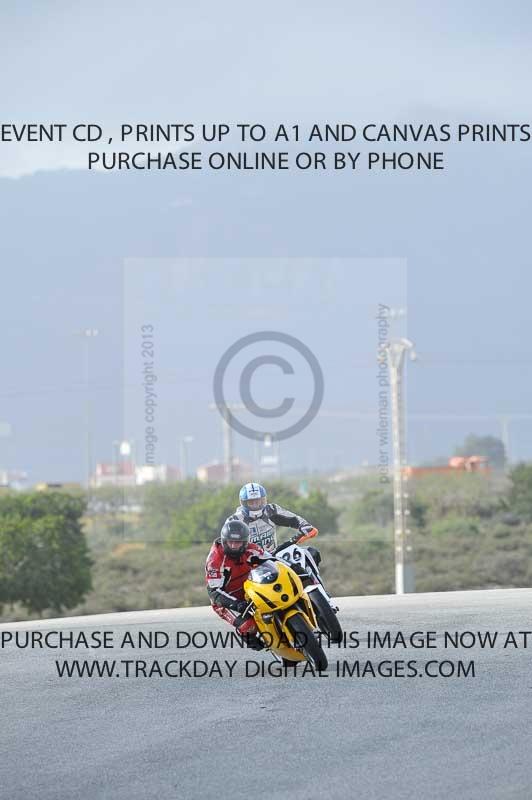 cartagena;jan 2013;motorbikes;no limits;peter wileman photography;spain;trackday;trackday digital images