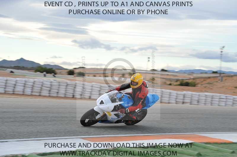 cartagena;jan 2013;motorbikes;no limits;peter wileman photography;spain;trackday;trackday digital images