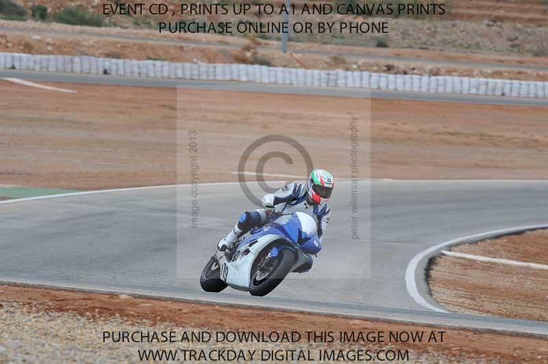 cartagena;jan 2013;motorbikes;no limits;peter wileman photography;spain;trackday;trackday digital images