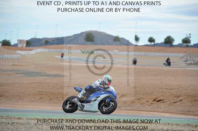 cartagena;jan 2013;motorbikes;no limits;peter wileman photography;spain;trackday;trackday digital images