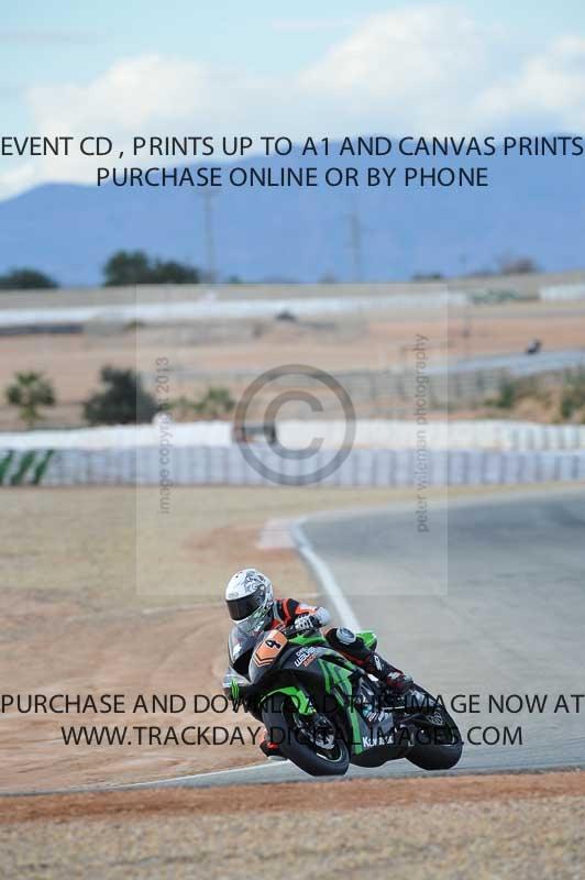 cartagena;jan 2013;motorbikes;no limits;peter wileman photography;spain;trackday;trackday digital images