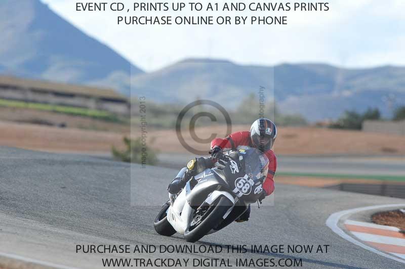 cartagena;jan 2013;motorbikes;no limits;peter wileman photography;spain;trackday;trackday digital images