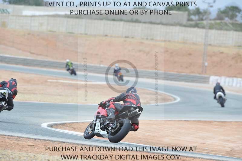 cartagena;jan 2013;motorbikes;no limits;peter wileman photography;spain;trackday;trackday digital images