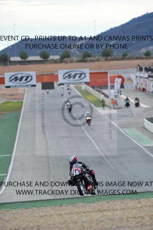 cartagena;jan 2013;motorbikes;no limits;peter wileman photography;spain;trackday;trackday digital images