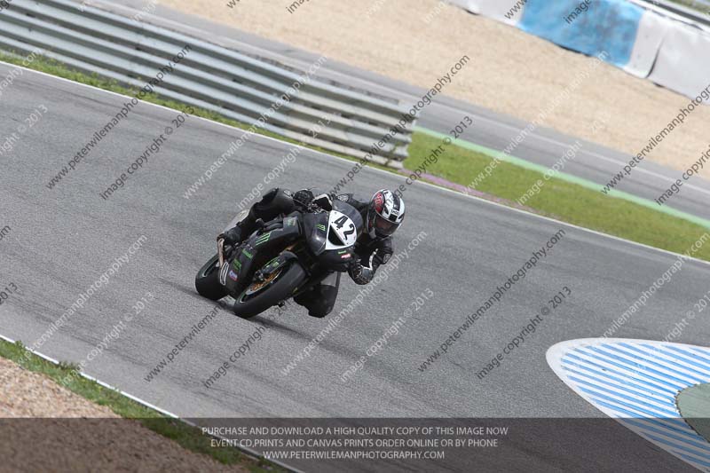 jerez;motorbikes;no limits;nov 2012;peter wileman photography;spain;trackday;trackday digital images