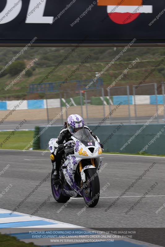 jerez;motorbikes;no limits;nov 2012;peter wileman photography;spain;trackday;trackday digital images