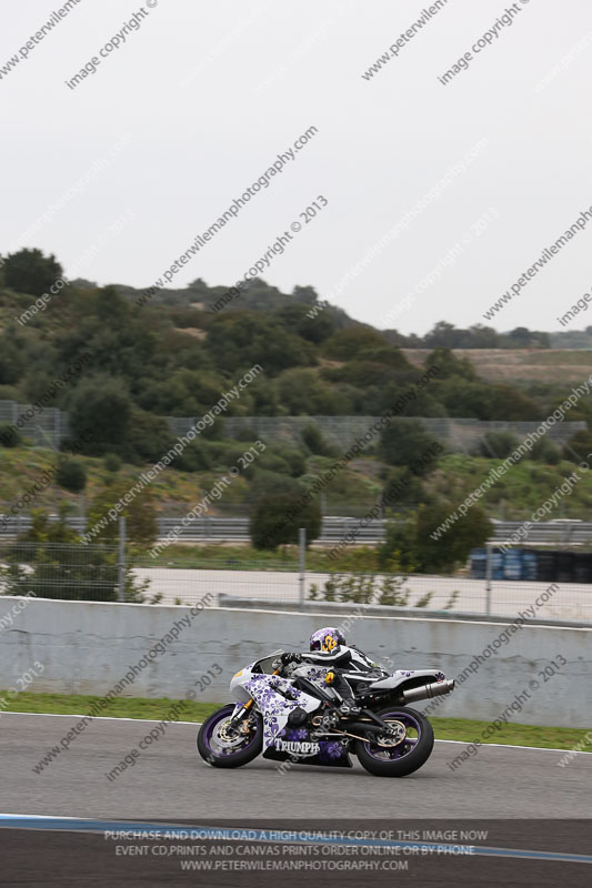jerez;motorbikes;no limits;nov 2012;peter wileman photography;spain;trackday;trackday digital images
