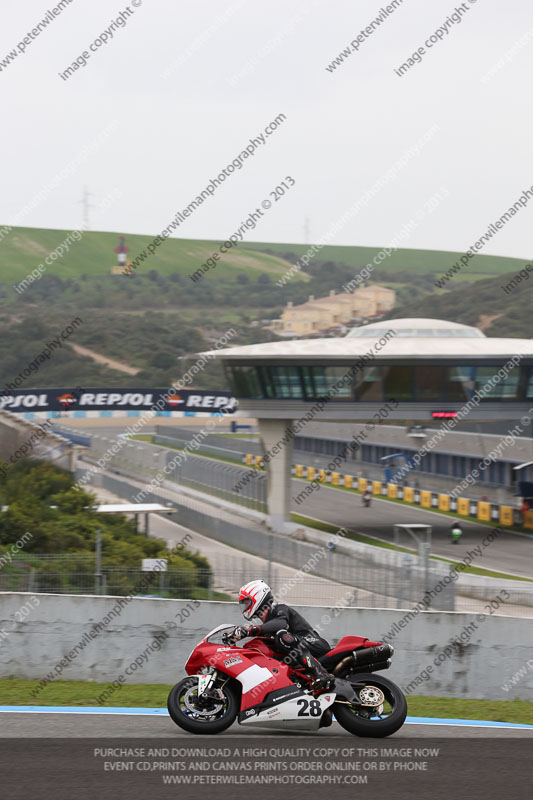 jerez;motorbikes;no limits;nov 2012;peter wileman photography;spain;trackday;trackday digital images