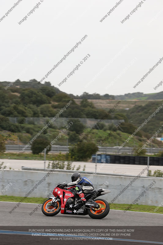 jerez;motorbikes;no limits;nov 2012;peter wileman photography;spain;trackday;trackday digital images