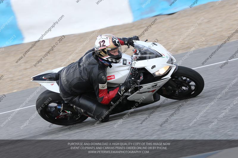 jerez;motorbikes;no limits;nov 2012;peter wileman photography;spain;trackday;trackday digital images